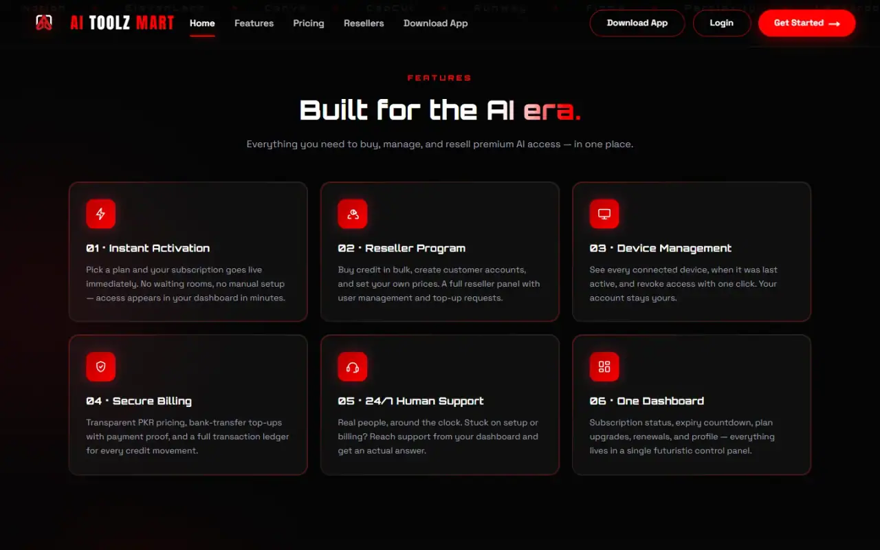 AI Toolz Mart: Further down the page