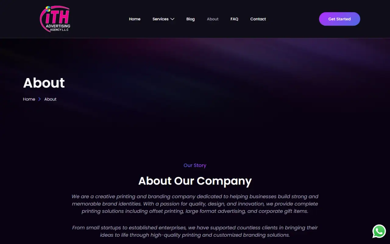 ITH Advertising: Another page